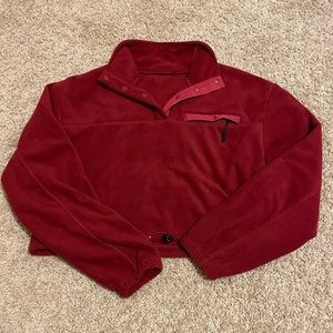 Cropped sweatshirt